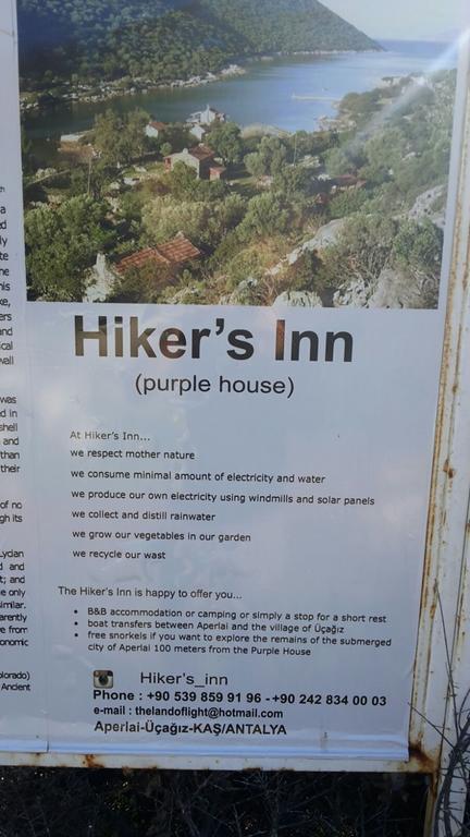 Hiker'S Inn-Purple House Kaleucagız Esterno foto